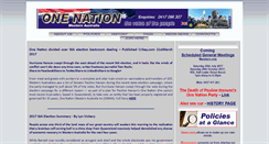 Desktop Screenshot of onenationwa.asn.au